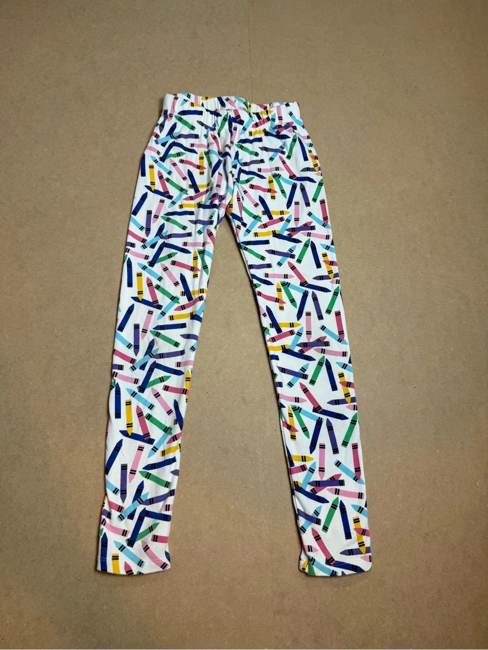 Gymboree Girls Size 10 Back to School Owl Shirt Crayon Leggings Outfit Set